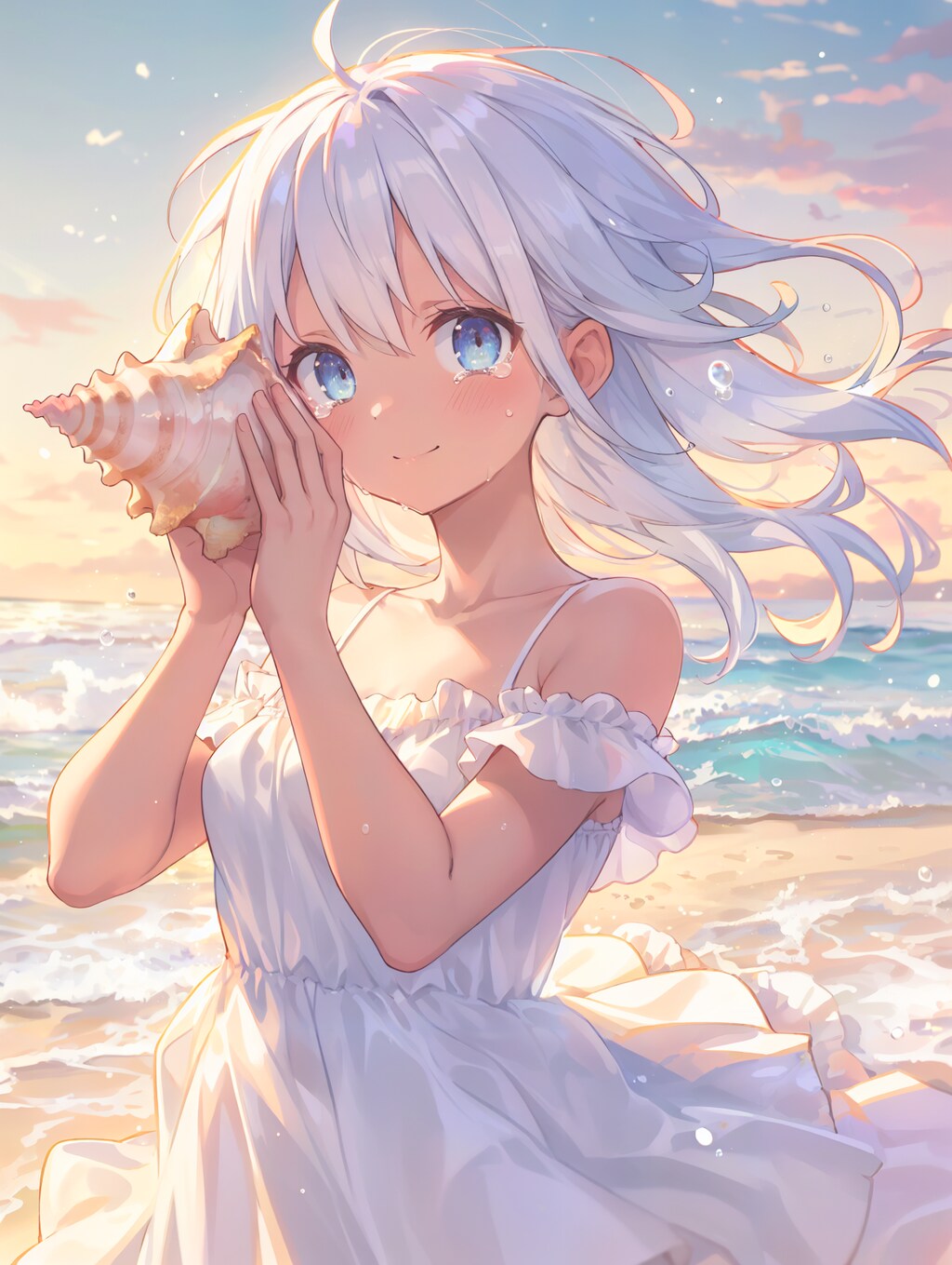 海の音のする貝殻