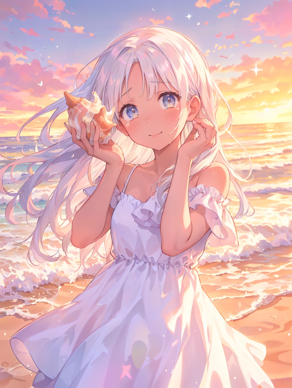 海の音のする貝殻