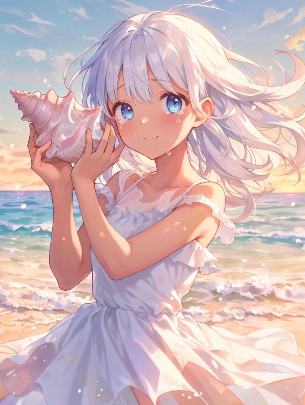 海の音のする貝殻