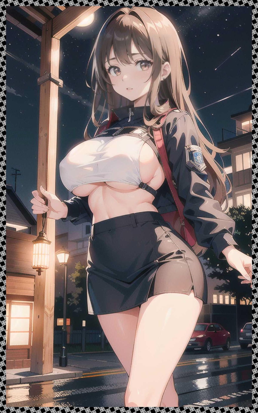 巨乳ミニスカポリス　 Big breasts miniskirt police
