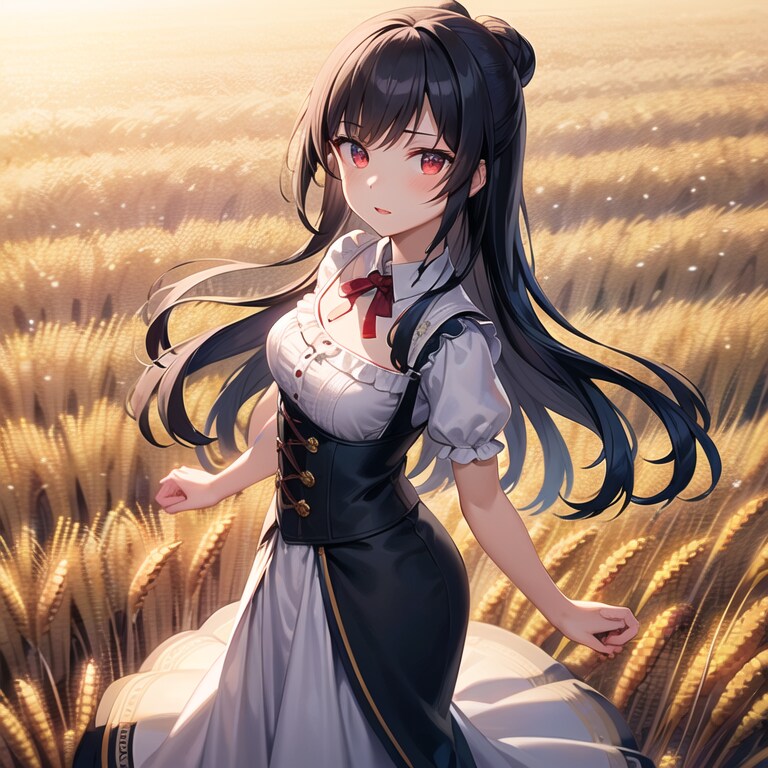 これがレスランドの麦畑…