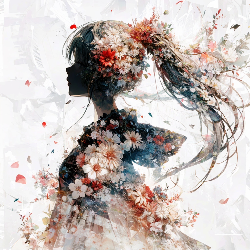 二重露光と少女11