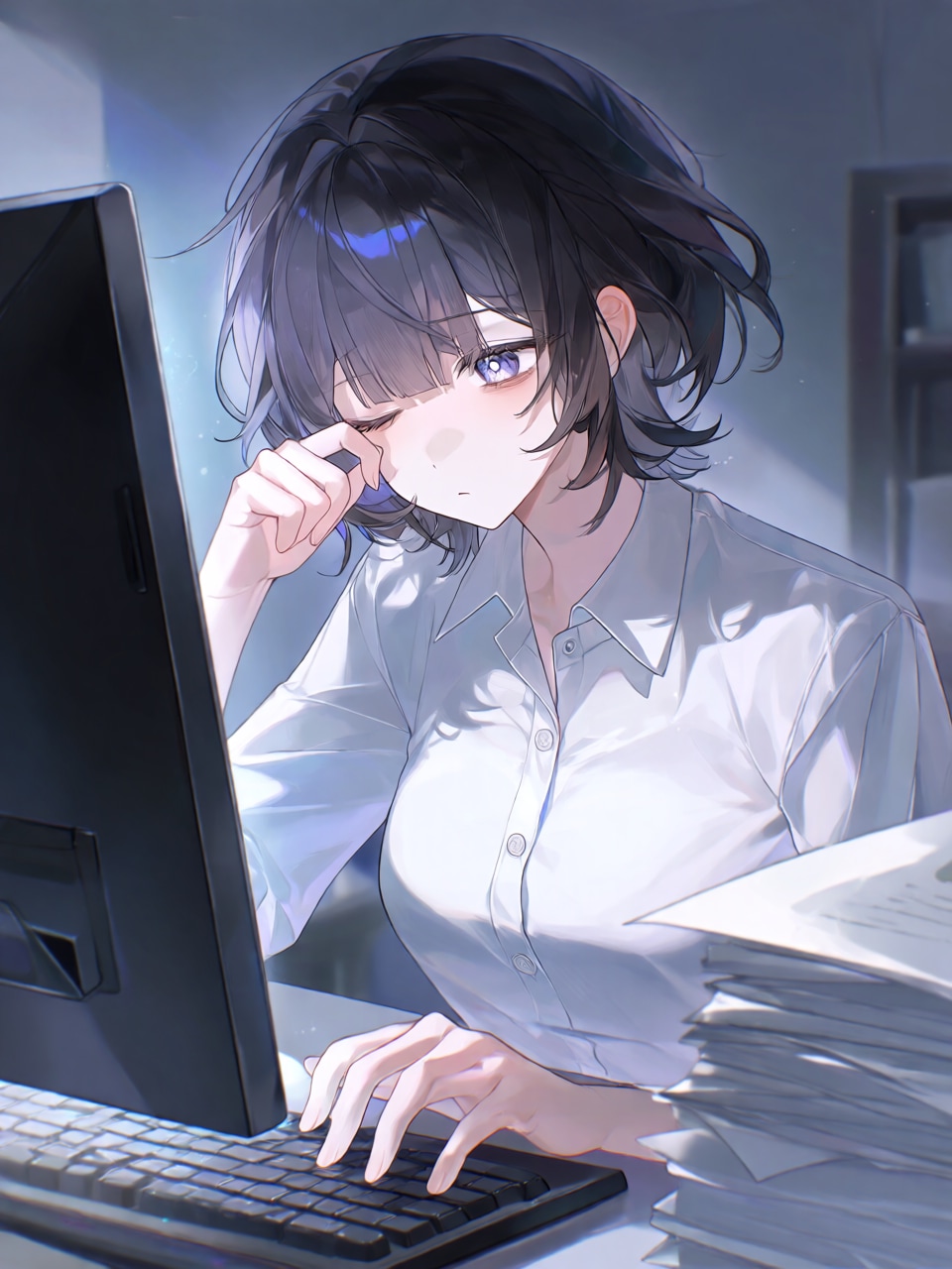 お仕事 | の人気AIイラスト・グラビア