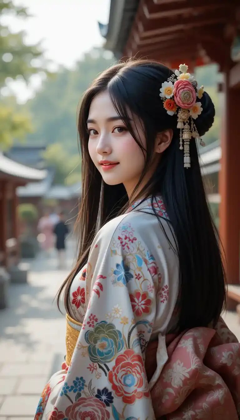 見返り美人