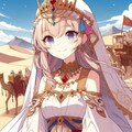 砂漠の国の姫 2枚目