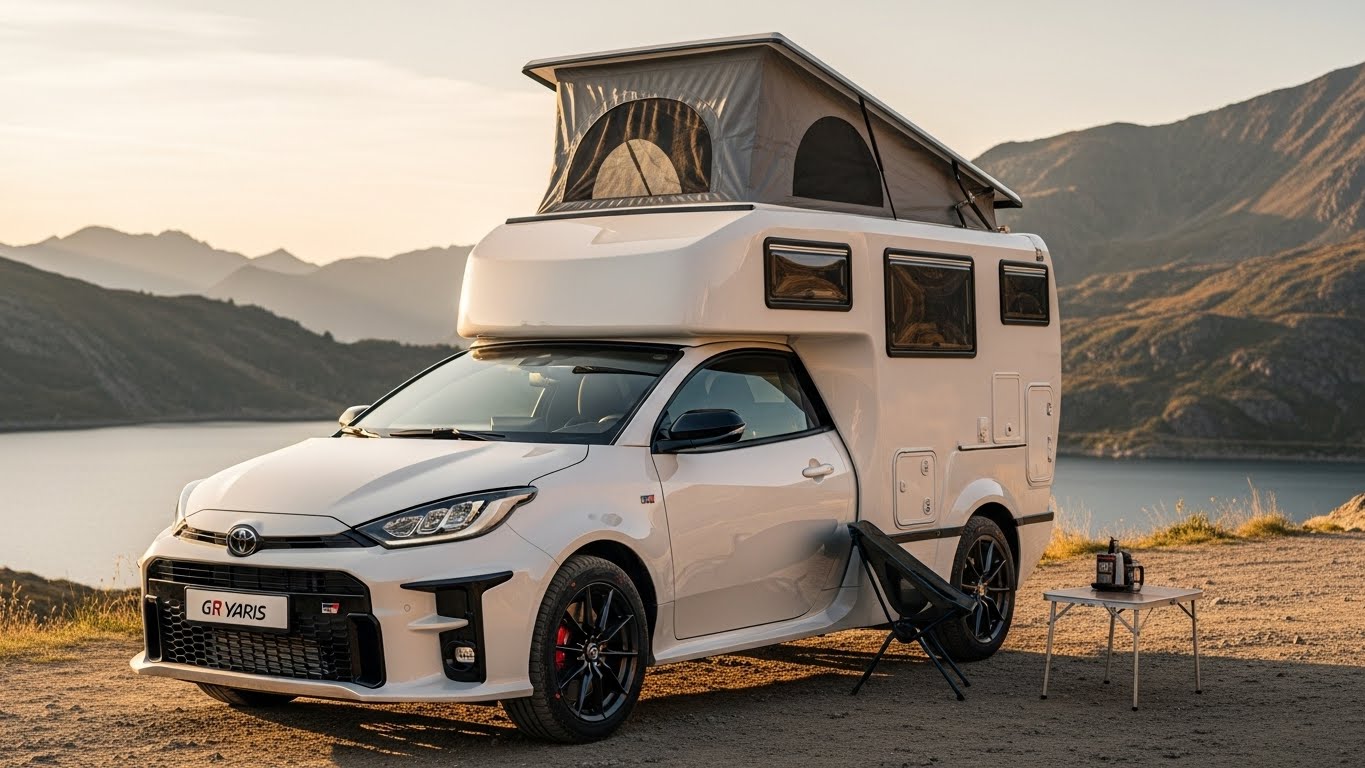 GRヤリス　キャンピングカー | の人気AIイラスト・グラビア