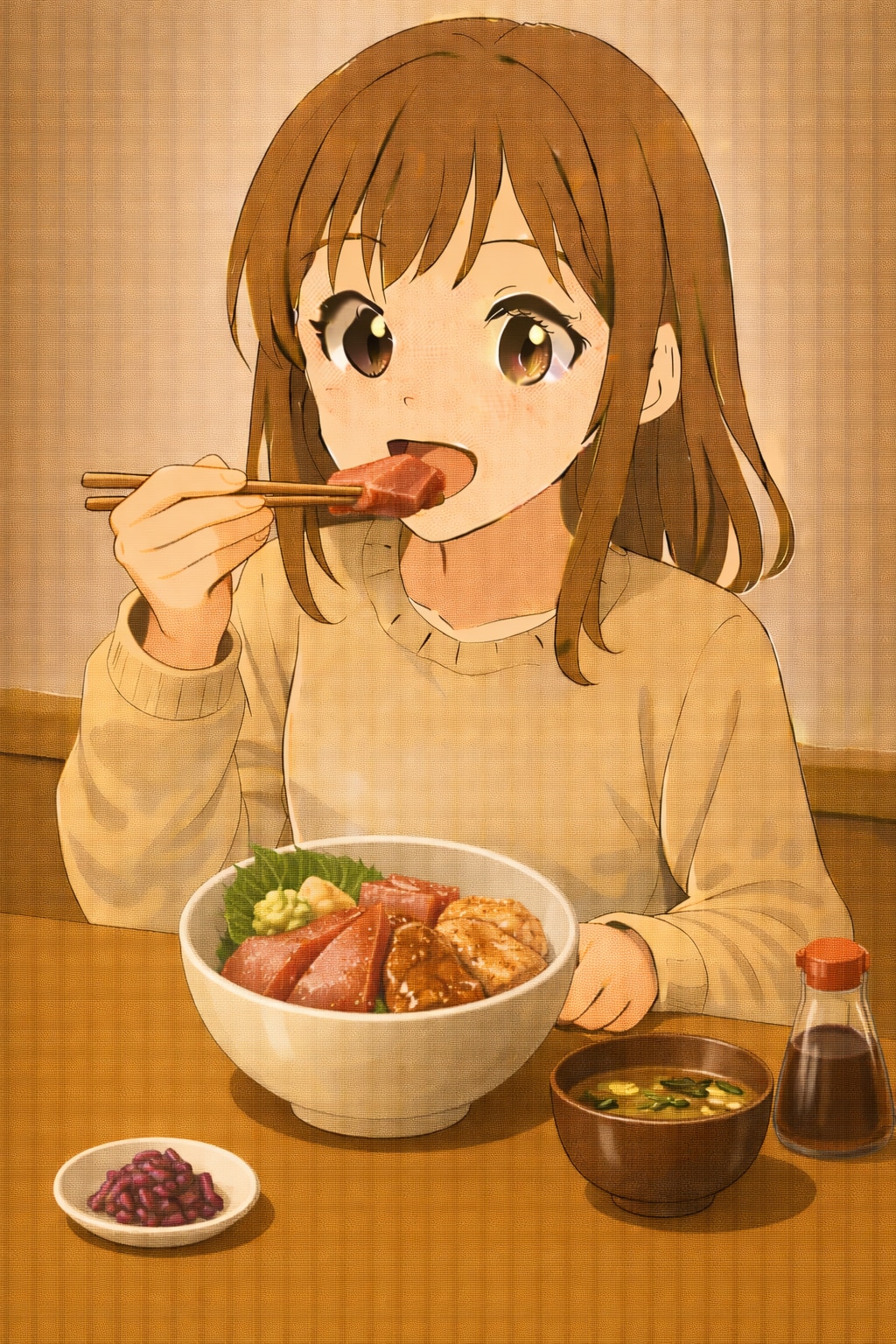 鉄火丼 | の人気AIイラスト・グラビア