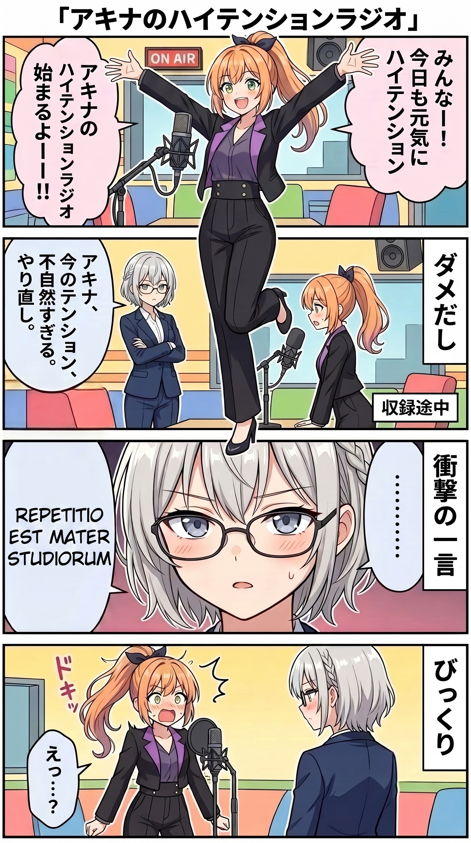 【回答】アキナのハイテンションラジオ