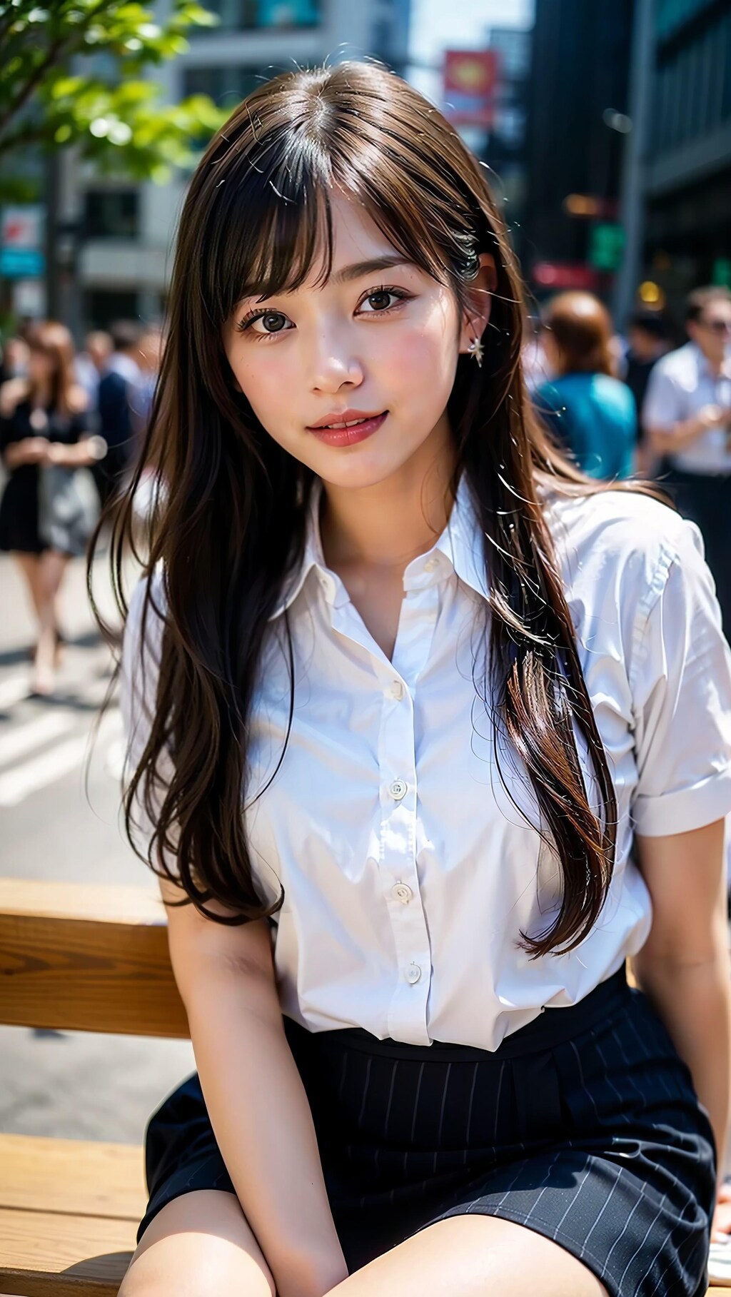 初めて彼女が出來ました?