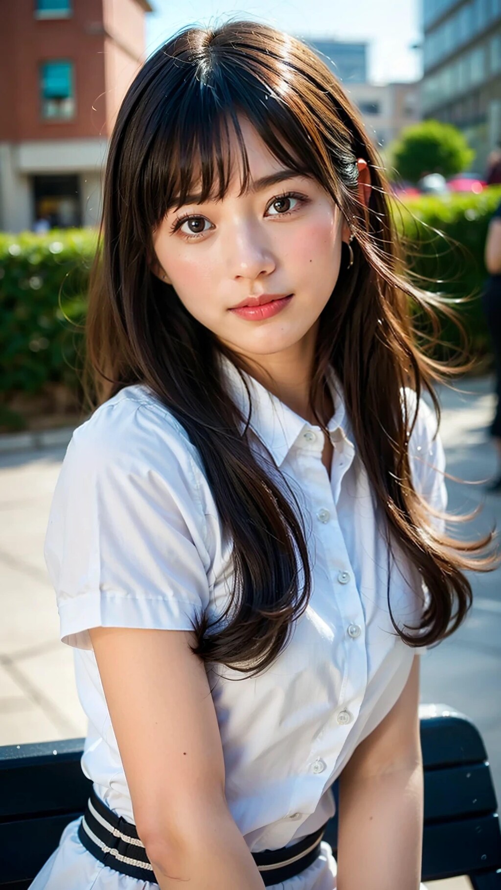 初めて彼女が出來ました?
