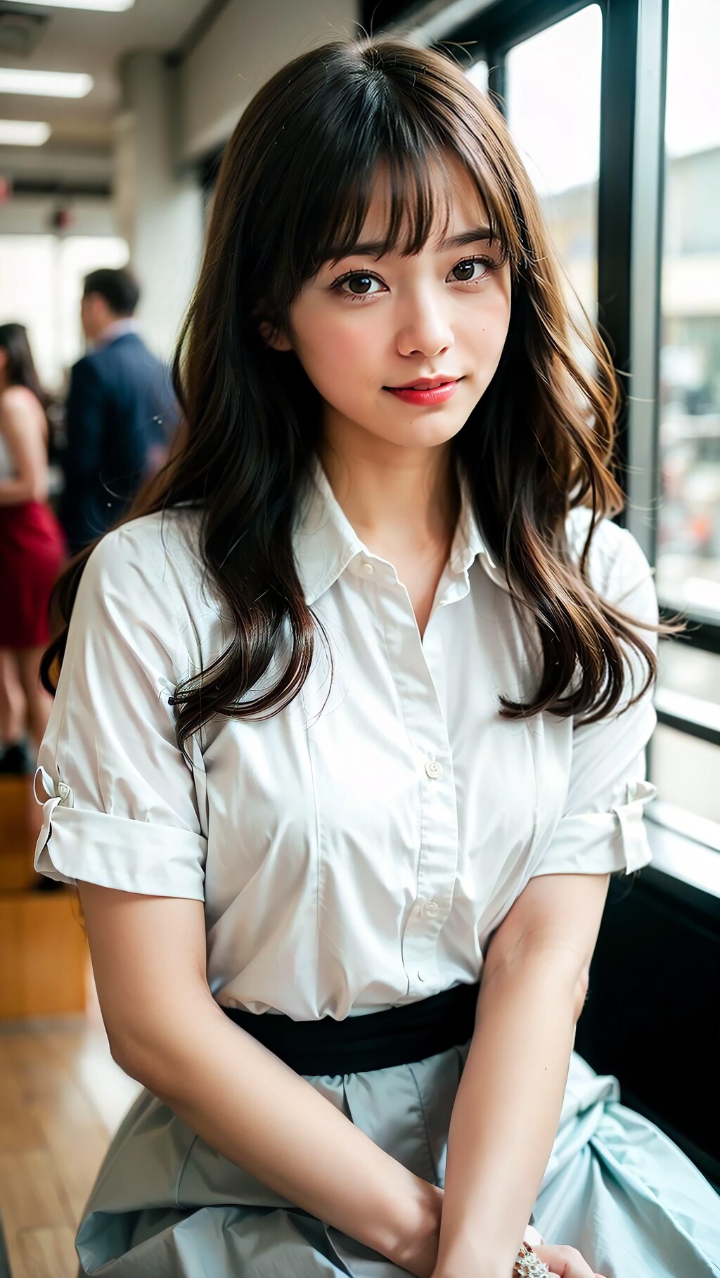 初めて彼女が出來ました?