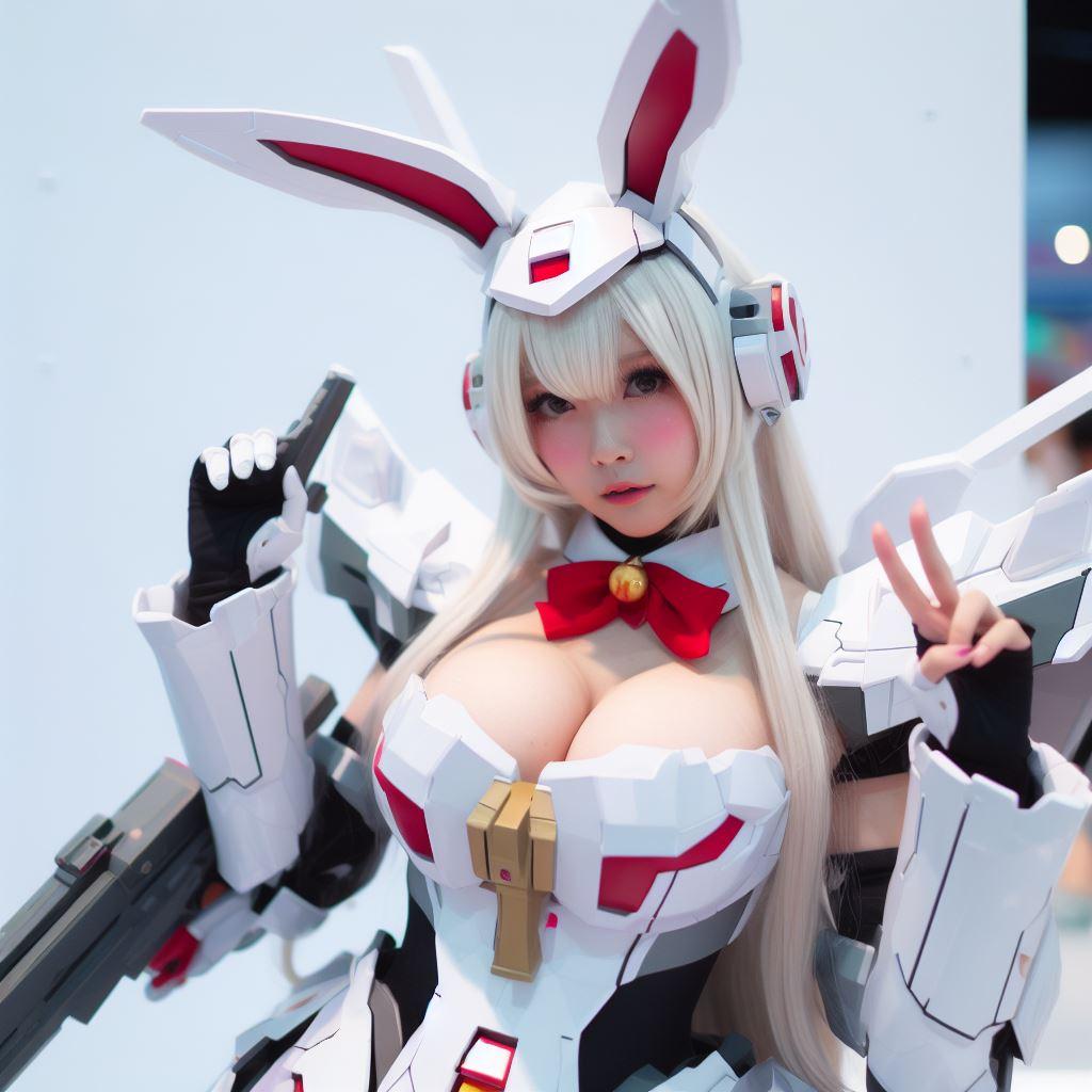 存在しないアニメのコスプレイヤー3