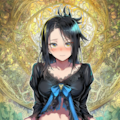 Victorian style dress in her new outfit with a cute miniskirt 3枚目