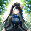 Victorian style dress in her new outfit with a cute miniskirt 2枚目