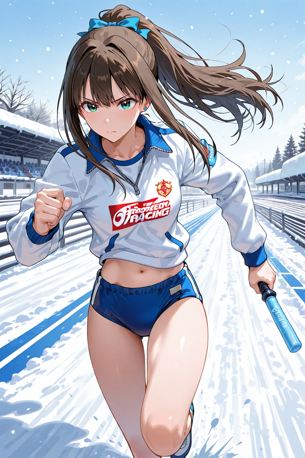 氷立高校陸上部