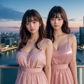 横長ポートレート（二人）No.3 9枚目