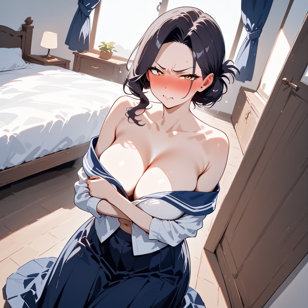 激おこセーラー服妻