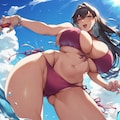 水着の女の子 3枚目