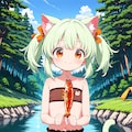 りおちゃんの猫耳スタイル <NG> 2枚目