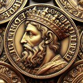 金貨に刻まれた肖像画：501 5枚目