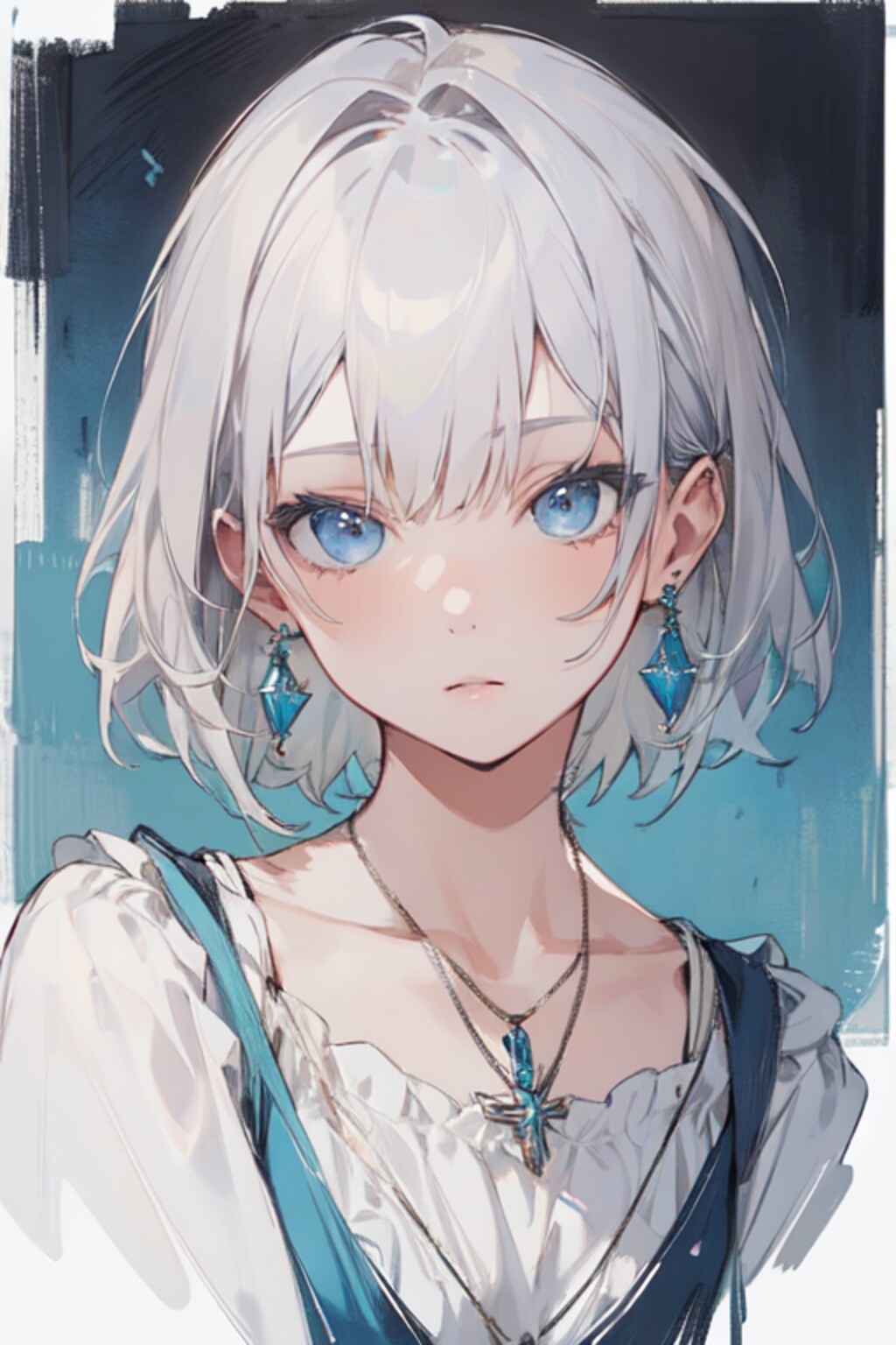 名もない絵描きの未完成作品