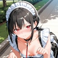 メイドさんとお散歩 2枚目
