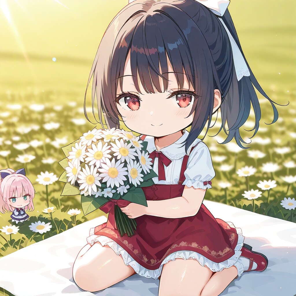 お花をどうぞ♪