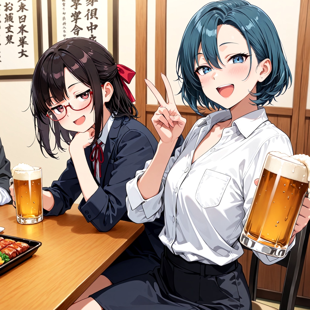 餅さんちの黒瀬さんと暑気払い