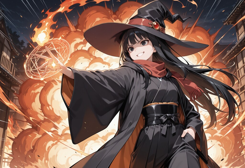 ちちぷい救援隊に合流した魔女さん