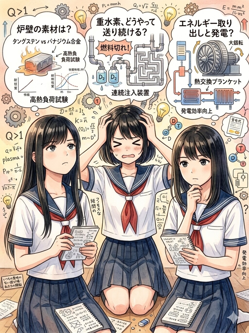 核融合炉のボトルネックを考える