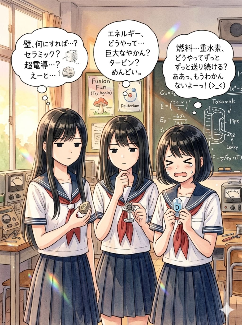 核融合炉のボトルネックを考える
