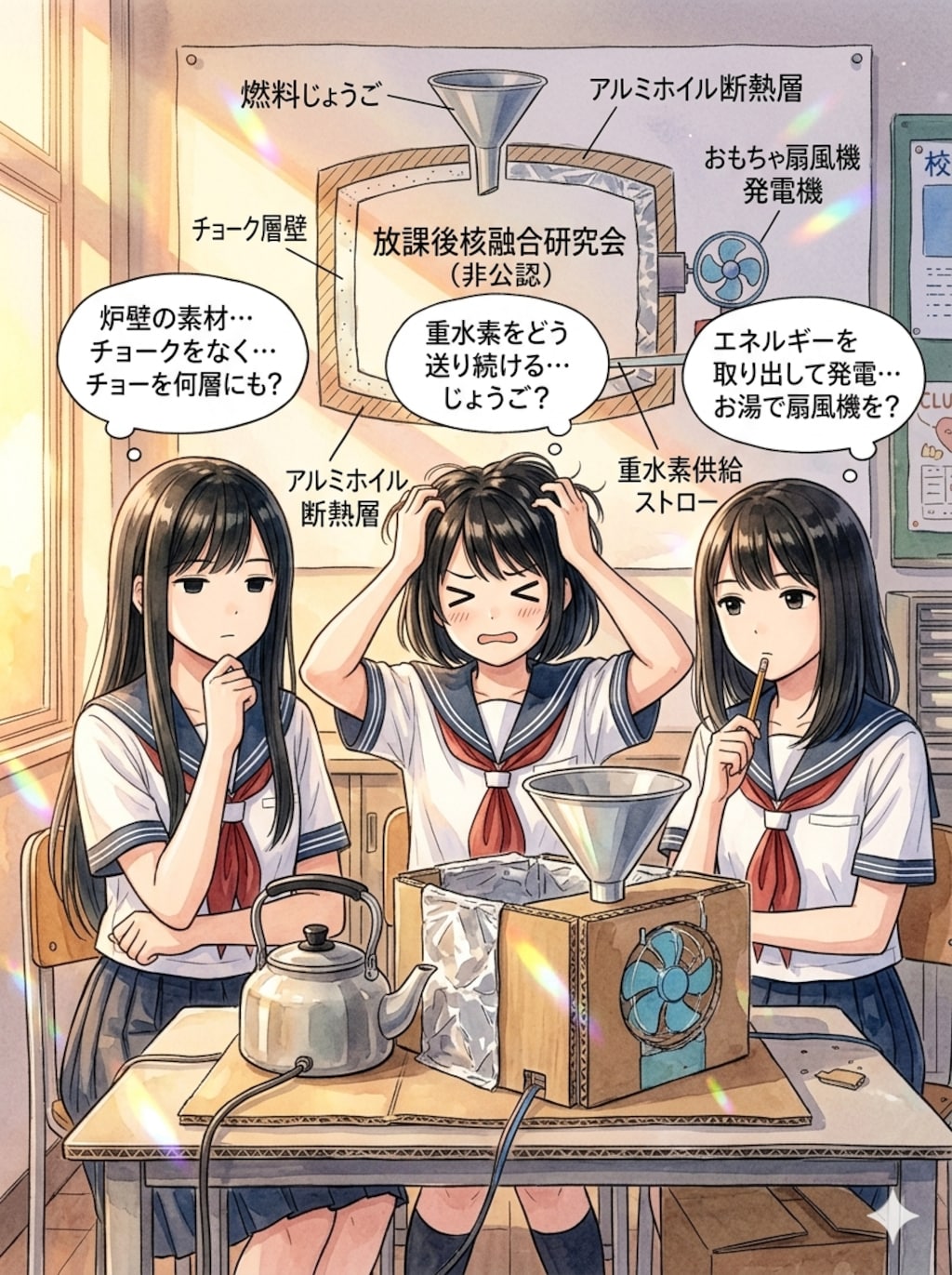 核融合炉のボトルネックを考える