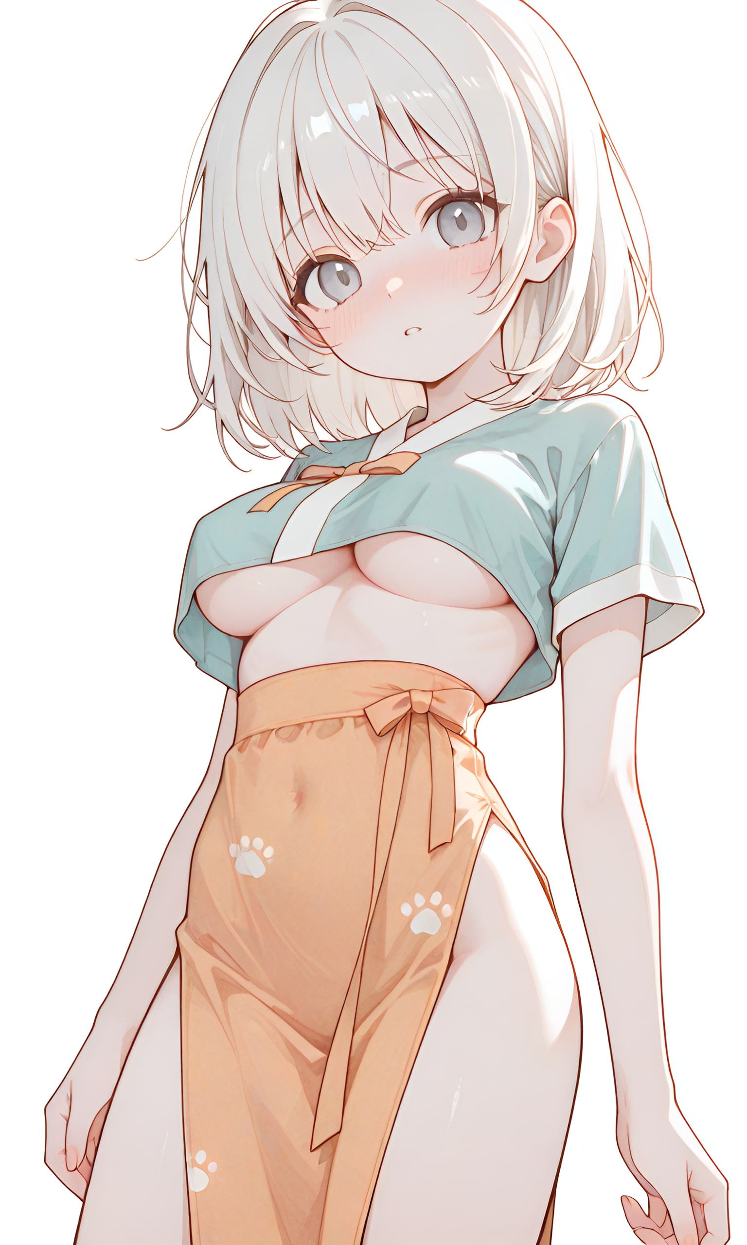 猫スタンプ韓服