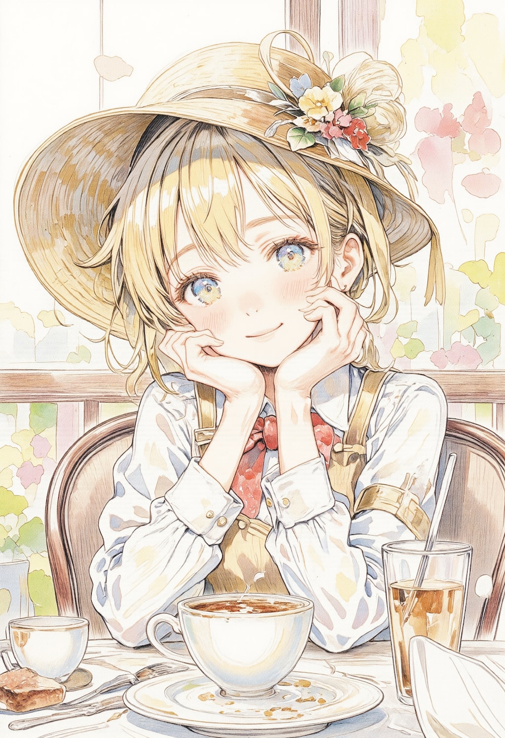 デート中の女の子