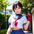 AIコスプレ：さくら（ストリートファイター） 3枚目