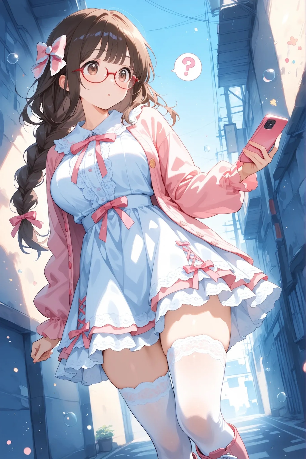 路地に迷い込む