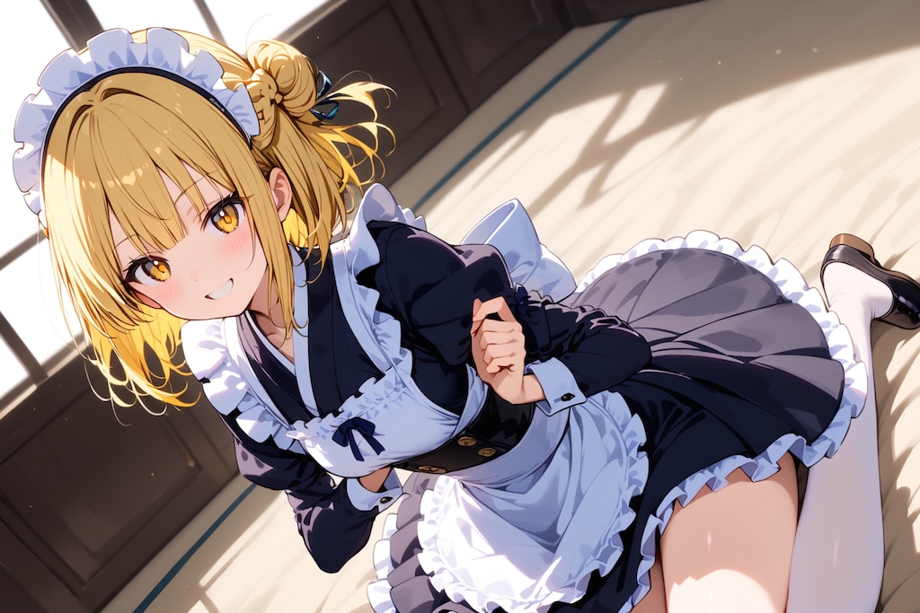 生成機能の子達で和メイド