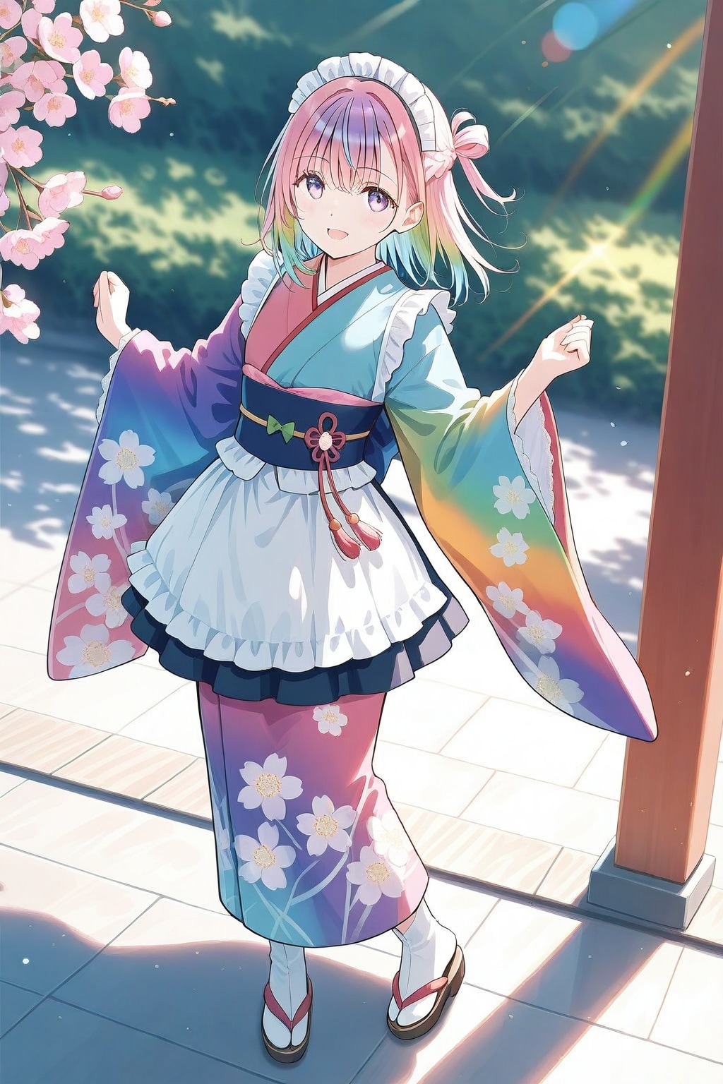 生成機能の子達で和メイド