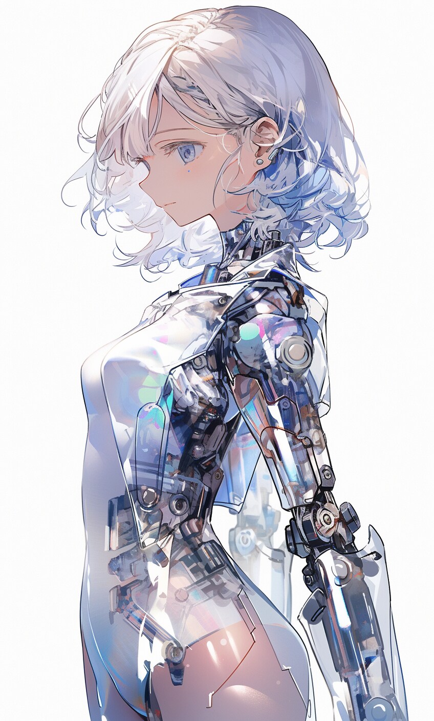 クリアパーツな義体少女