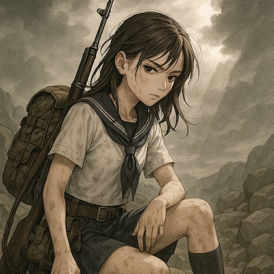 文明後の生活が油断大敵な女子高生