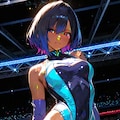 スタイリッシュな女子プロレスラー3 5枚目