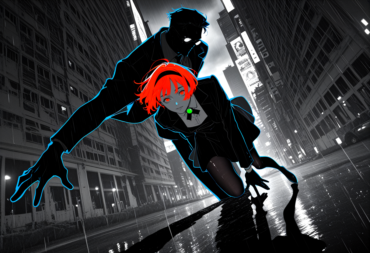 雨の中、傘を差さずに踊る人間がいてもいい。 自由とはそういうことだ。 | の人気AIイラスト・グラビア