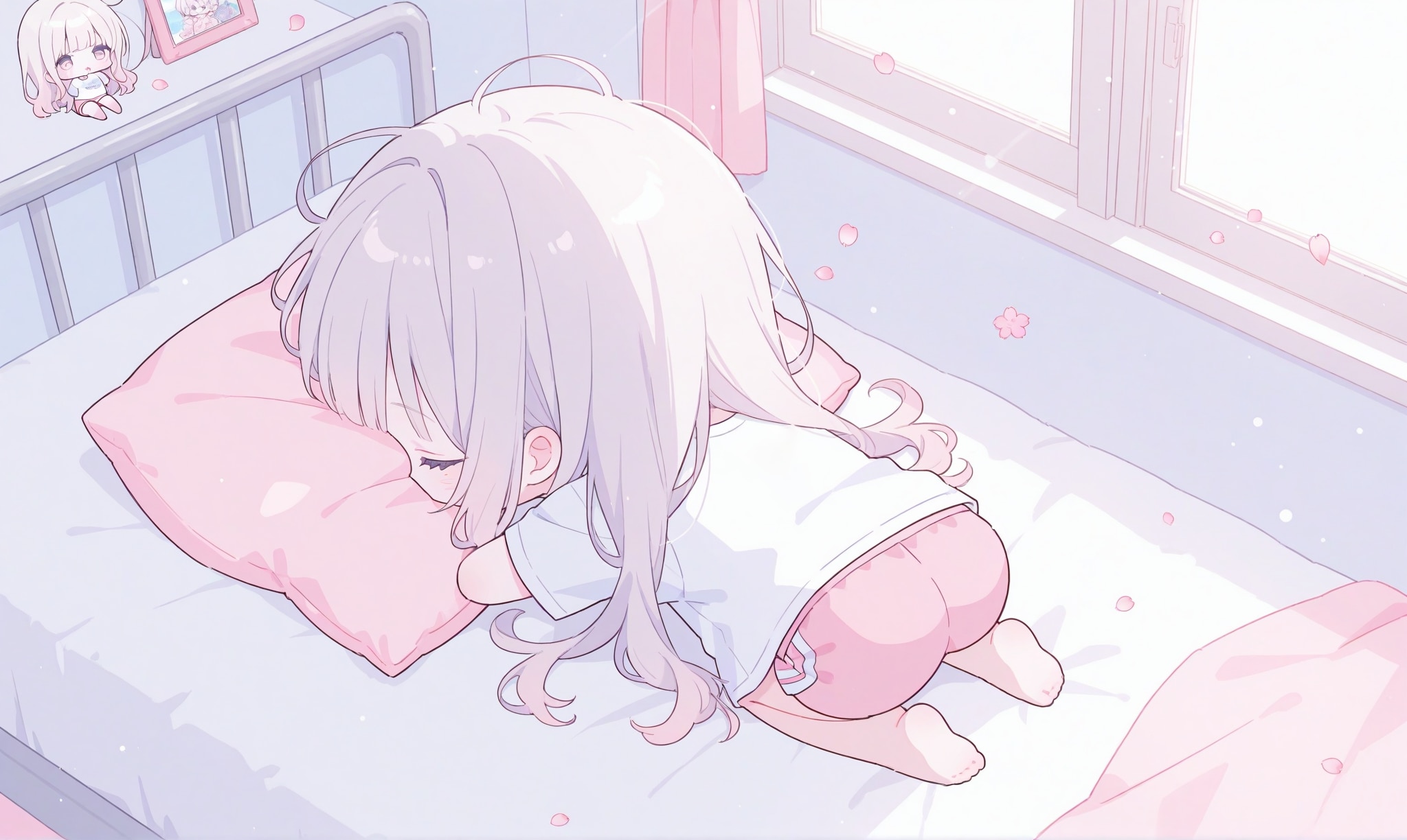 あと1分(´-﹃-`)Zｚ… | の人気AIイラスト・グラビア