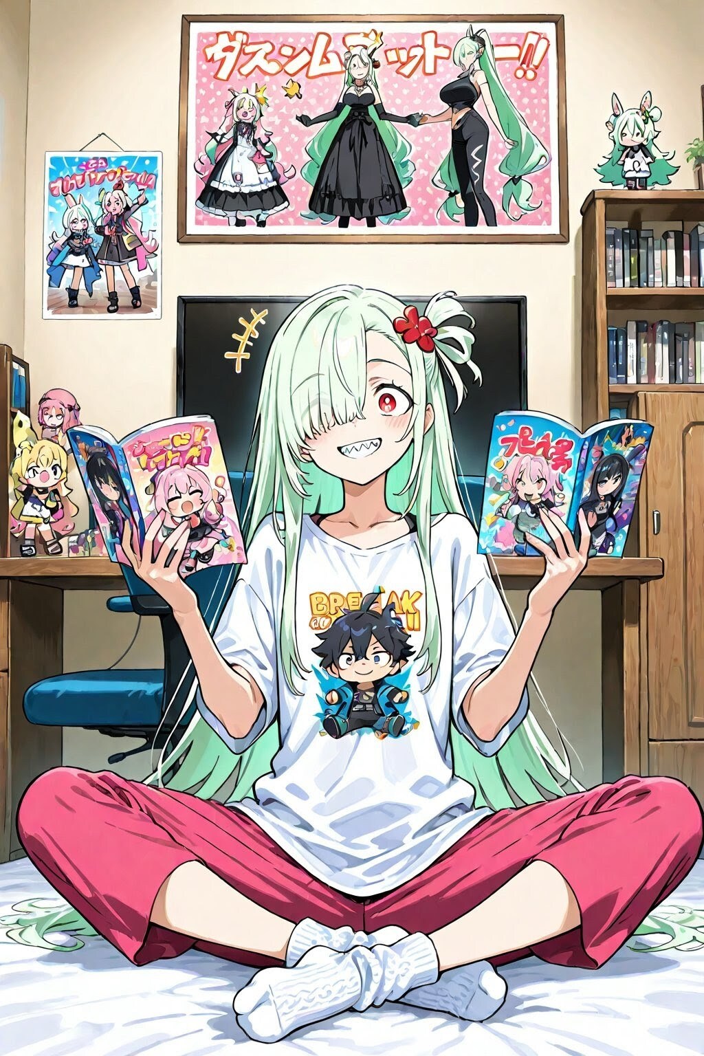 明芽美鳥ちゃん | の人気AIイラスト・グラビア