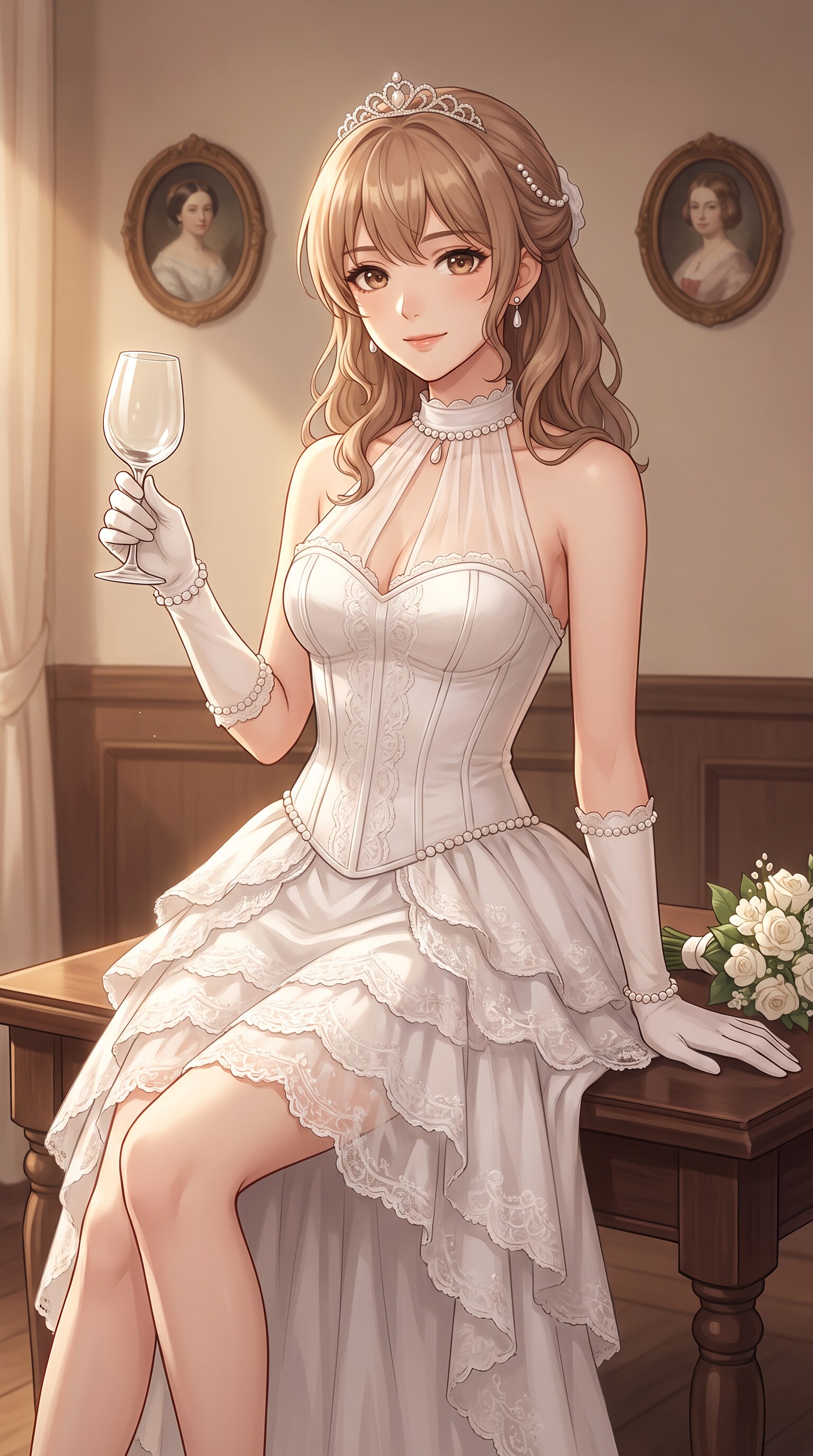 薔薇礼賛の晩餐