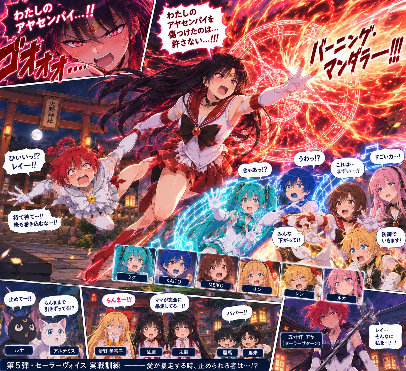 オリジナル戦士を作ろう!!最終話～技の実験台騒動～５(終-1) | の人気AIイラスト・グラビア