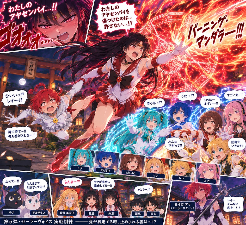 オリジナル戦士を作ろう!!最終話～技の実験台騒動～５(終-1)