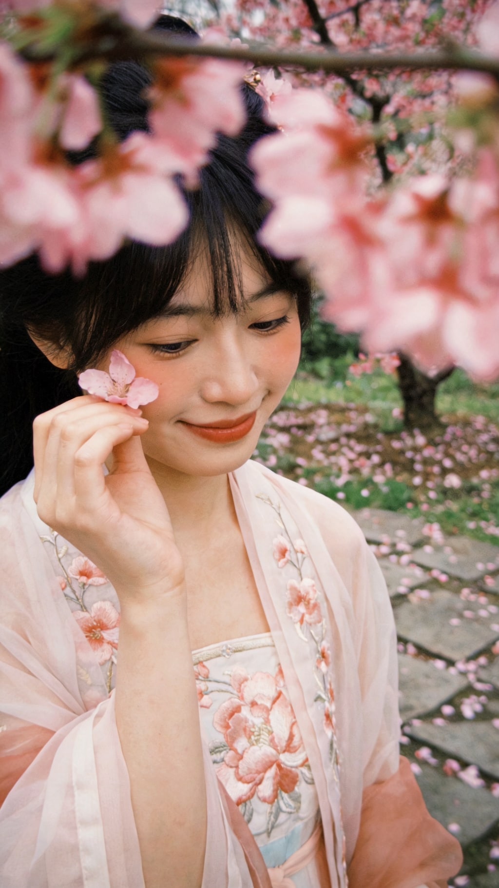 Holding a Petal, Holding a Moment