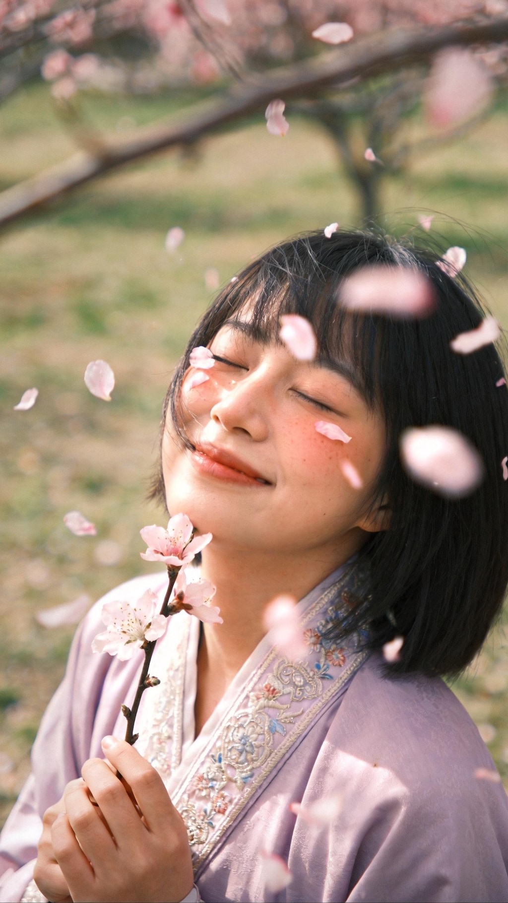 Holding a Petal, Holding a Moment