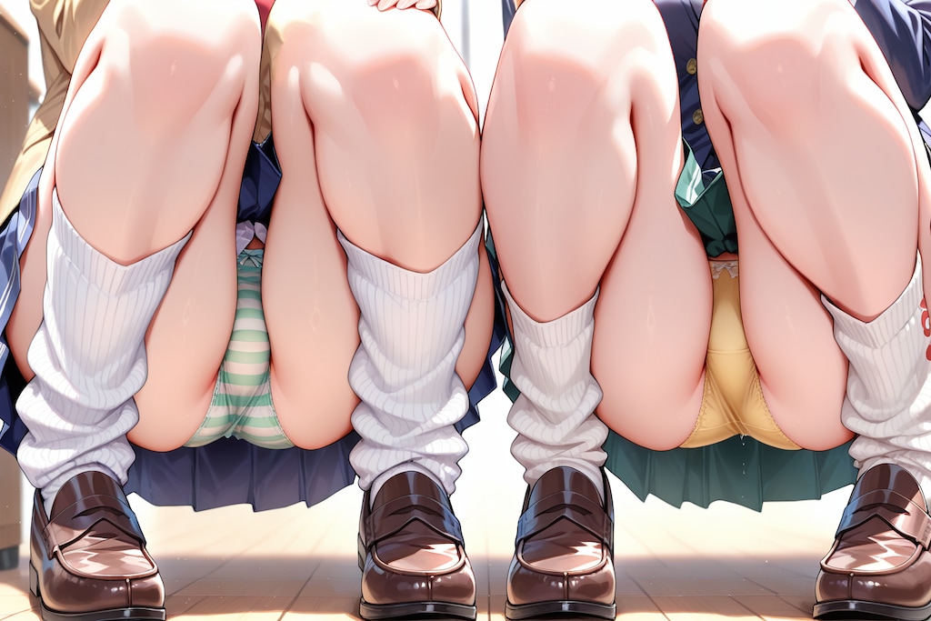 あそこに視線感じる…♡